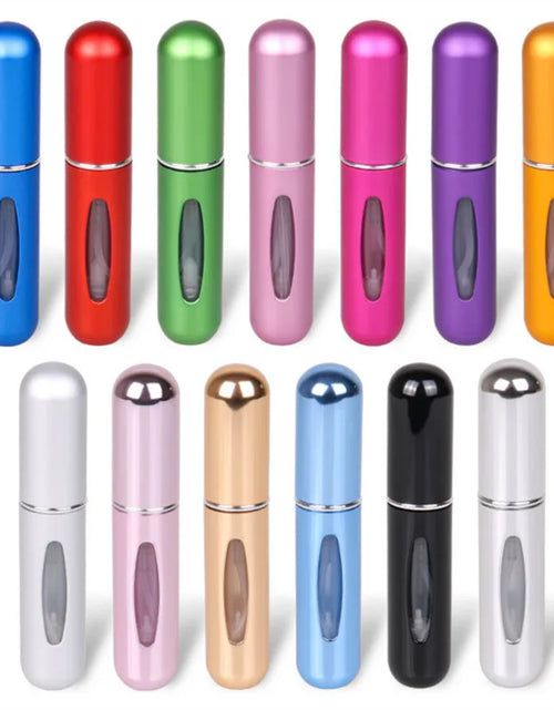Load image into Gallery viewer, 5Ml Perfume Refill Bottle Portable Mini Refillable Spray Jar Scent Pump Empty Cosmetic Containers Atomizer for Travel Tool Hot
