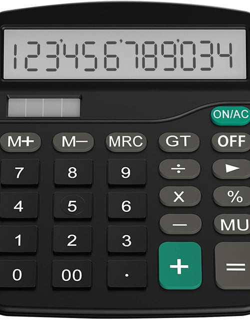 Load image into Gallery viewer, Calculator, Standard Function Desktop Calculator, Black

