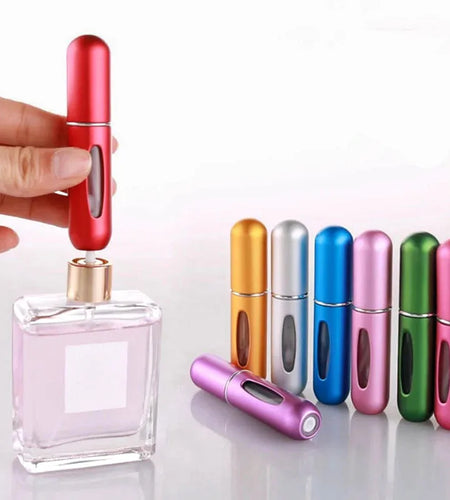 5Ml Perfume Refill Bottle Portable Mini Refillable Spray Jar Scent Pump Empty Cosmetic Containers Atomizer for Travel Tool Hot