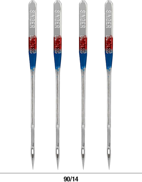Load image into Gallery viewer, 4723 Universal Regular Point Sewing Machine Needles, Size 90/14, 4-Count

