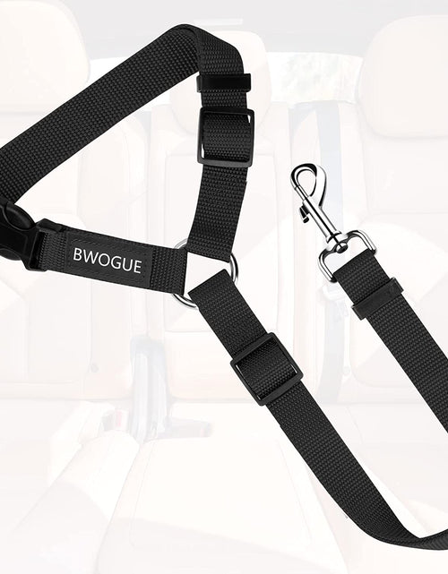 Load image into Gallery viewer, Pet Dog Cat Seat Belts, Car Headrest Restraint Adjustable Safety Leads Vehicle Seatbelt Harness
