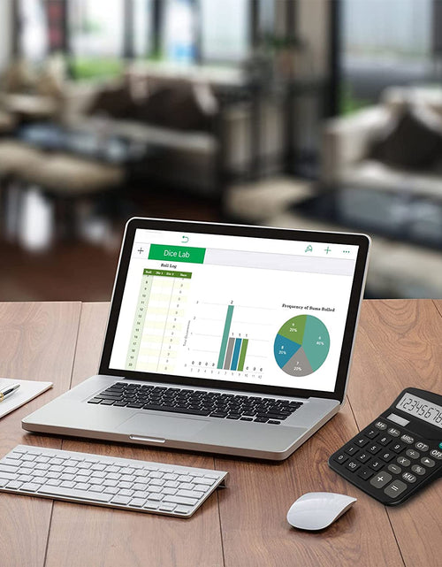 Load image into Gallery viewer, Calculator, Standard Function Desktop Calculator, Black
