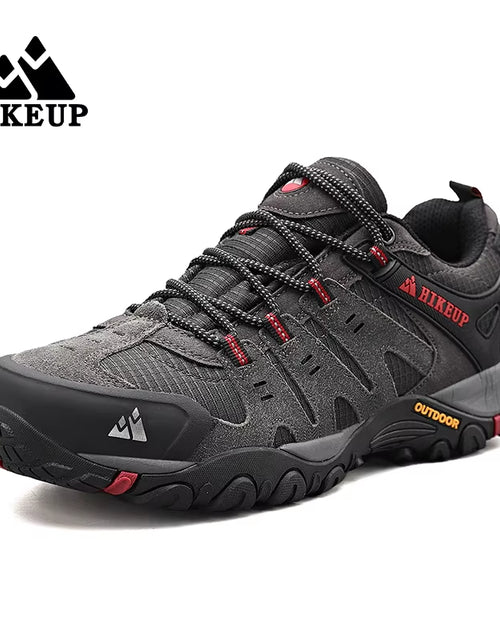 Load image into Gallery viewer, Men'S Hiking Shoes Suede Leather Outdoor Shoes Wear-Resistant Men Trekking Walking Hunting Tactical Sneakers
